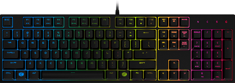 Coolermaster MasterKeys Lite L Gaming Keyboard