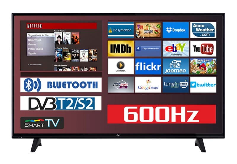 F&amp;U FLS43205 43" Τηλεόραση Smart TV