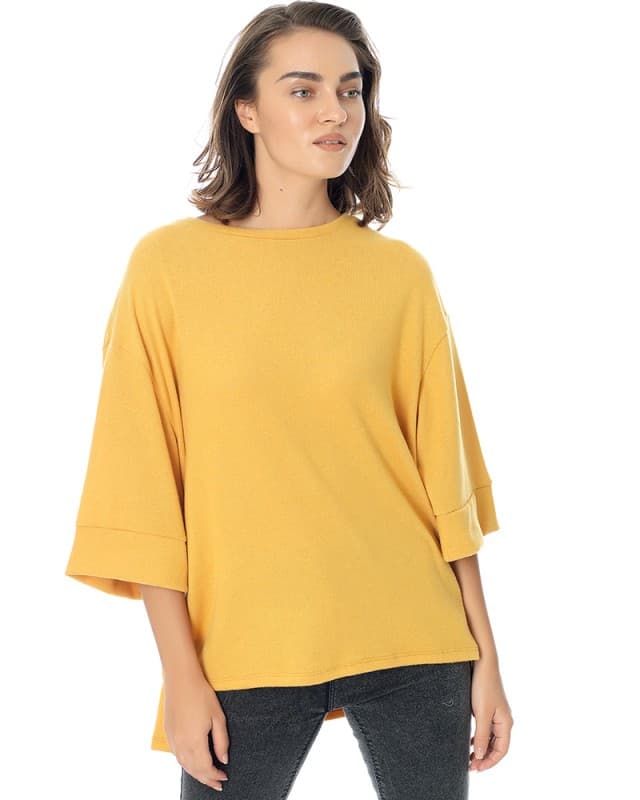 Oversized πλεκτή γυναικεία μπλούζα σε 4 χρώματα 12.99€ @ Pink Woman