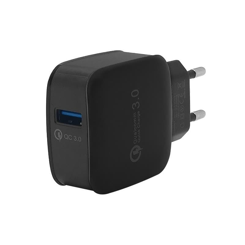 Mzxtby Universal QC3.0 USB Fast Charger Black @ JOYBUY