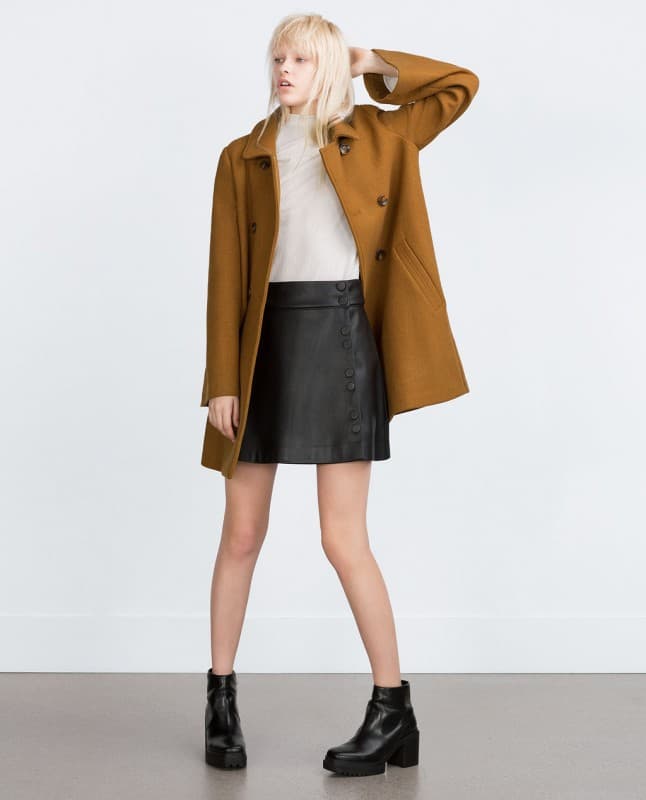 Παλτό Κάπα ZARA 35,99€