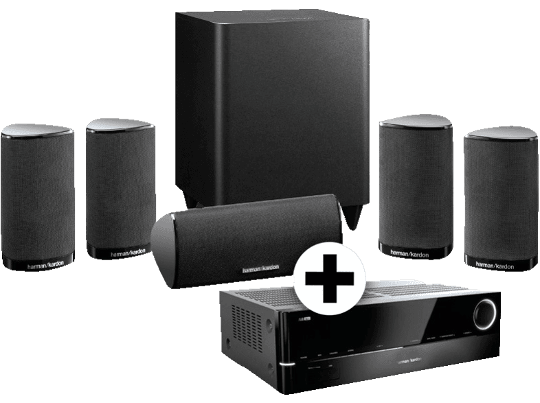 HARMAN KARDON AVR 151S + HKTS 5BK/230 στα 449 € @ mediamarkt