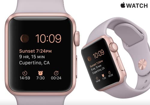 Γυναικείο Apple Watch Sport 38mm Rose Gold με λουράκι σιλικόνης 349€ στο Deals365