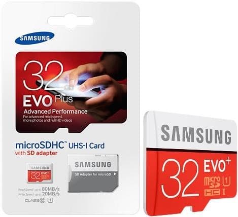 Κάρτα μνήμης SAMSUNG MB-MC32DA/EU EVO PLUS 32GB MICRO SDHC CLASS 10 + ADAPTER @e-shop.gr