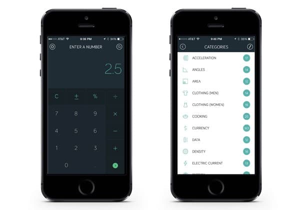 Amount [iOS app για μετατροπές σε διάφορες μμ- Δωρεάν]