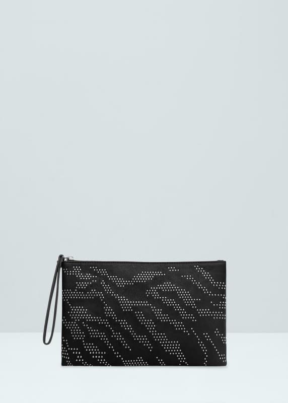 Γυναικείο clutch με τρουκς 50% @Mango