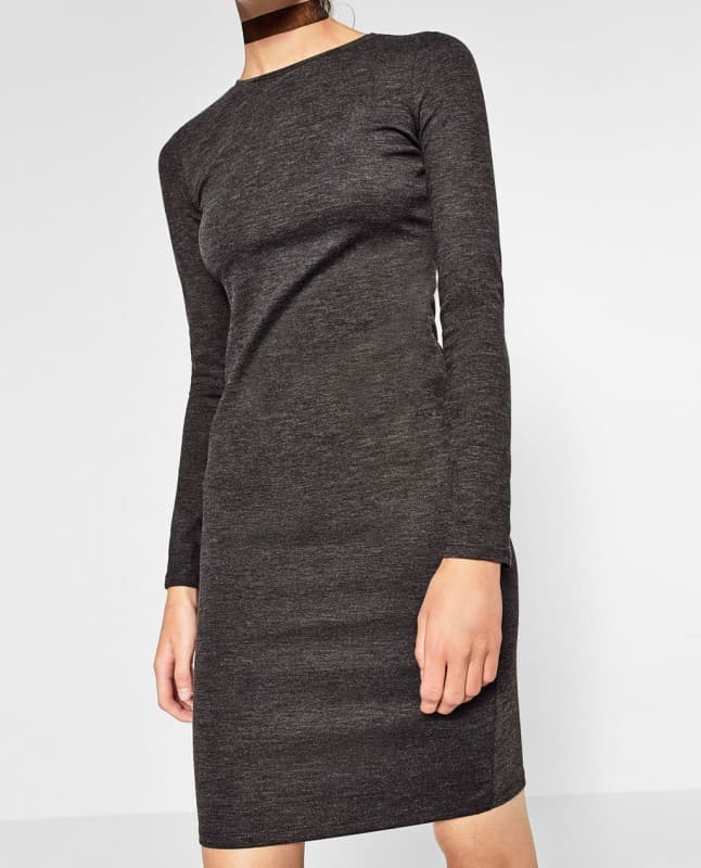 Εφαρμοστό μίντι φόρεμα σε 3 χρώματα 12,95€ @ Zara