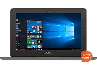 Laptop Quest Slimbook - 10.1" (Z3735F/2GB/32GB/win10) 149€@public