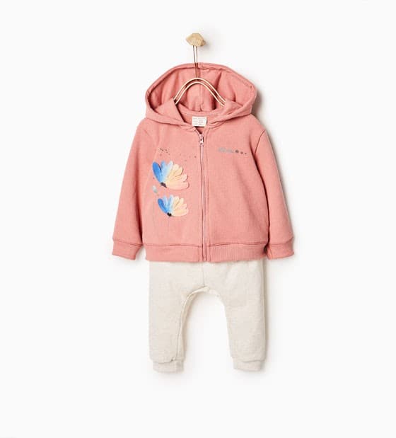 Σετ παιδικής φόρμας 15,95€ @Zara