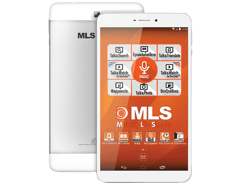 MLS iQTab Focus 3G 8"/ Octa Core 1.7GHz/16GB 139€ στα Mediamarkt