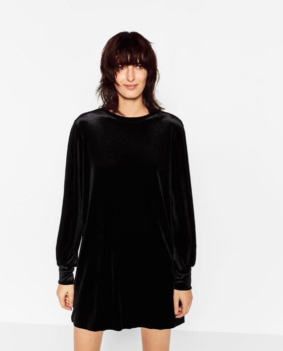 Γυναικείο φόρεμα από βελούδο 19,95€ @Zara