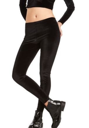 Βελουτέ μαύρο κολάν 15.99€ @ Pink Woman