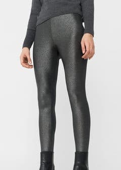 Γυναικείο μεταλιζέ κολάν 12.99€ @Mango