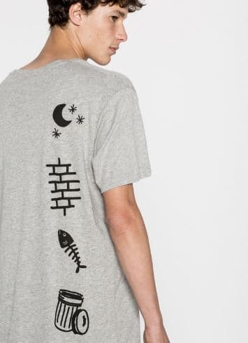Ανδρικό T-shirt BLACK CAT 6,39€ στα Pull&amp;Bear