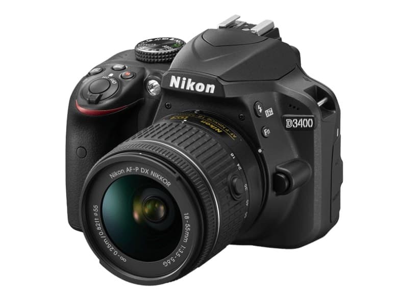 Nikon D3400 AF-P 18-55 mm f3.5-5.6G Black Kit + θήκη 369€ στα Mediamarkt