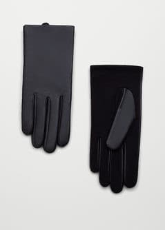 Γυναικεία δερματινα γάντια 19,99€ @Mango