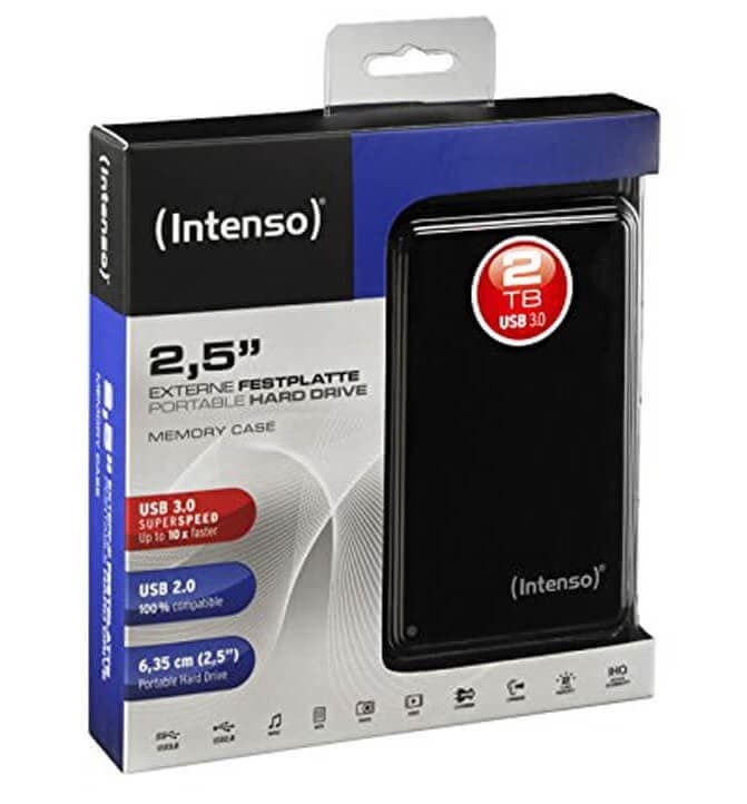 Εξ. σκληρός δίσκος Intenso Memory Case 2TB 2.5" USB3.0 64,90€ στα Public