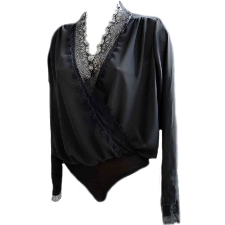 SHIRT BODY BLACK Μαύρο/Μπορντώ 22,40 € @Dress Affair