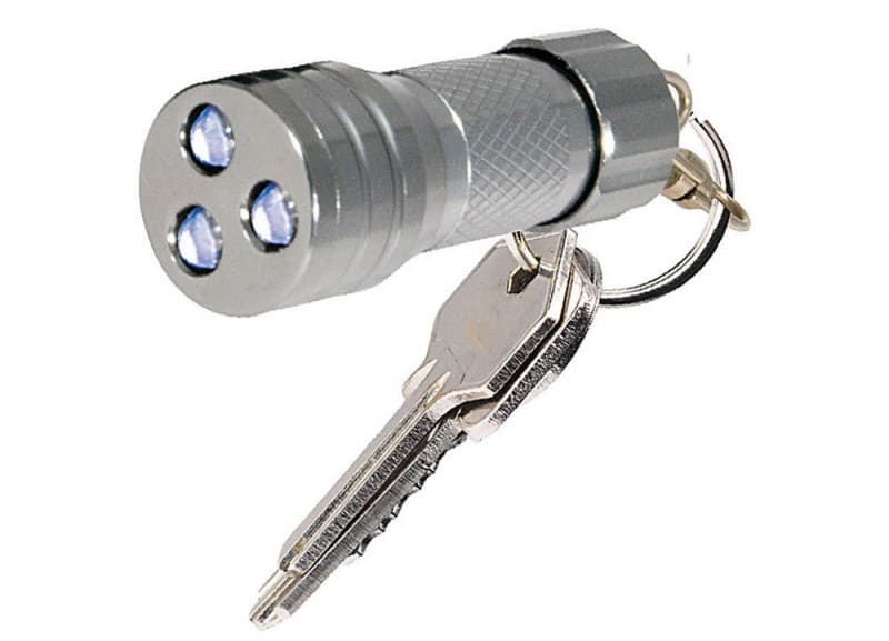 Αδιάβροχος Φακός LED Τσέπης True Utility Ασημί/Μαύρο 4,98€ στα Public