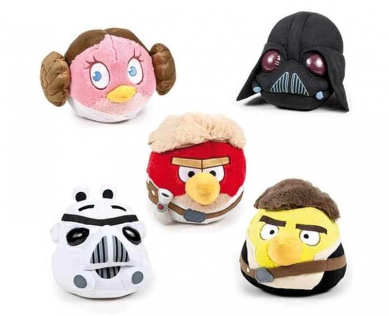 Λούτρινα Angry Birds Star Wars 16cm 6.98€ -- Public