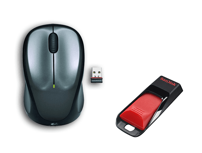Ασύρματο Ποντίκι Logitech M235 + 32GB USB Stick 21,90€ στον Γερμανό