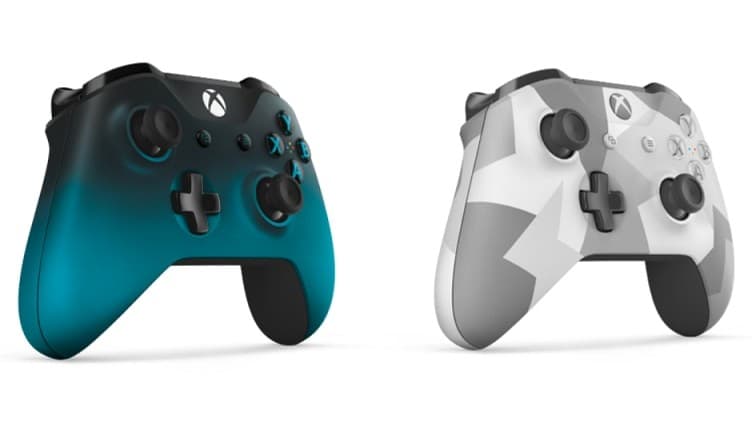Microsoft Xbox One Wireless Controller (Red, Ocean Blue, Winter Forces) 56€ @Kotsovolos