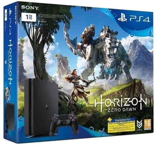 PS4 Slim 1TB &amp; Horizon Zero Dawn &amp; PS Plus 90 Days &amp; 2nd DualShock 359€ @Kotsovolos