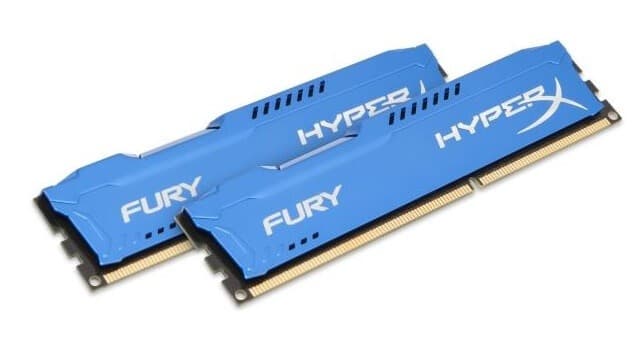 HyperX Fury Blue 8GB (2X4GB) DDR3 1866MHz (HX318C10FK2/8) 52,90€ από e-shop.gr