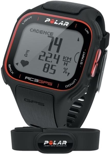Καρδιοσυχνόμετρο Polar RC3 GPS HR (με πομπό) 199.90€ (44% έκπτωση)@e-shop