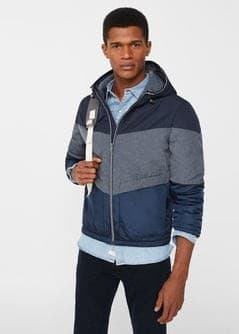 Αντρικό άνορακ με 50% από @Mango