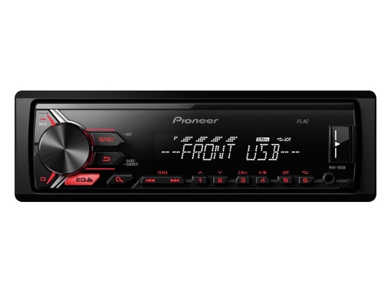 Pioneer MVH-190UB Car Audio + 4GB USB stick 49€ από mediamarkt