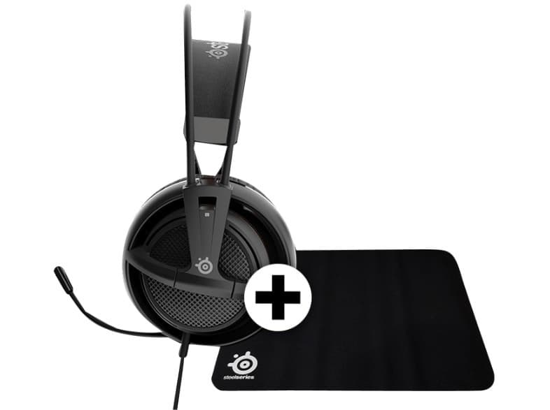 Steelseries Siberia 200 Black + Mousepad QCK 49.90€ @Mediamarkt