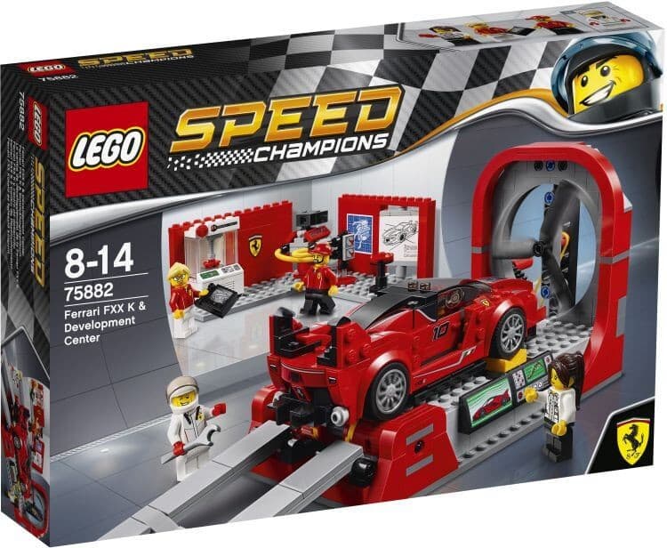 LEGO Speed Champions Ferrari FXX K &amp; Development Center (75882) 46,79€ στον Μουστάκα
