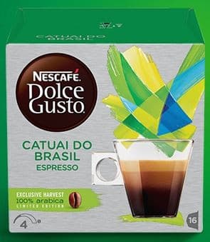 Συσκευασία καφέ Catuai do Brasil για Dolce Gusto 1+1 Δώρο