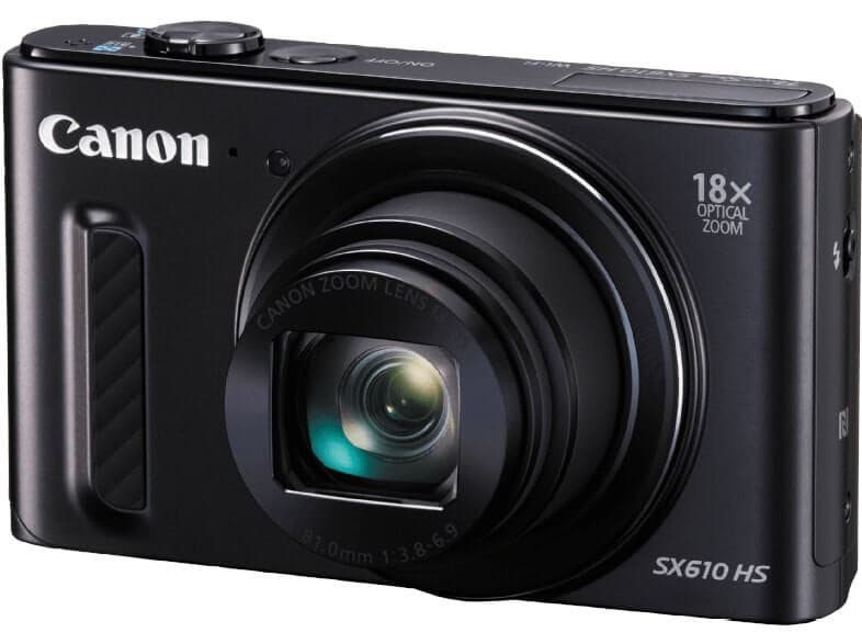Canon PowerShot SX610 HS Black 129€ από mediamarkt