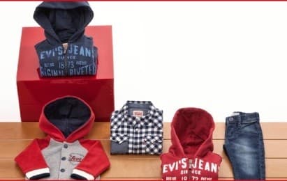Έκπτωση 50% στο 2ο είδος στα Levi's Kids από Factoy Outlet