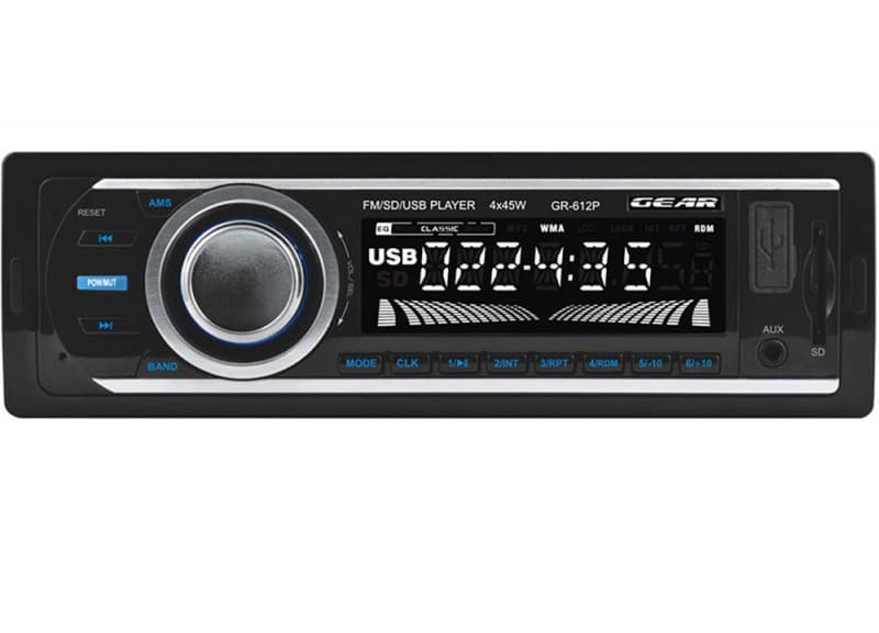 Car Audio Gear GR-612P - Radio/USB 26,99€ στα Public