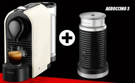 Με κάθε μηχανή Nespresso μαζί και ένα Aeroccino για αφρόγαλα στα Mediamarkt