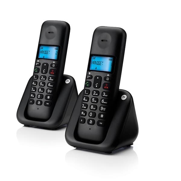 Motorola T302 Black Διπλό Ασύρματο Τηλέφωνο 34,90€ από Κωτσόβολο (newsletter)