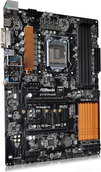 Asrock Z170 Pro4S Μητρική 108,90€ - e-shop.gr