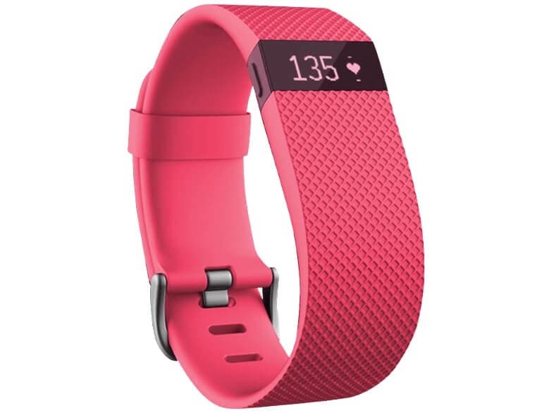 Fitbit Charge HR Pink Small 79€ -- Mediamarkt