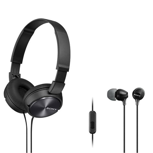 Sony Ακουστικά Κεφαλής MDR-ZX310AP &amp; Handsfree Ακουστικά MDR-EX15AP 25,99€ στον Κωτσόβολο