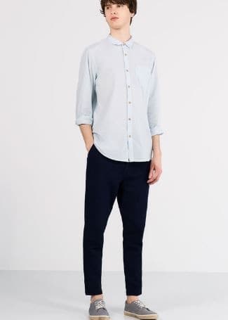 Ανδρικό πουκάμισο σε 4 χρώματα 11,19€ @Pull &amp; Bear