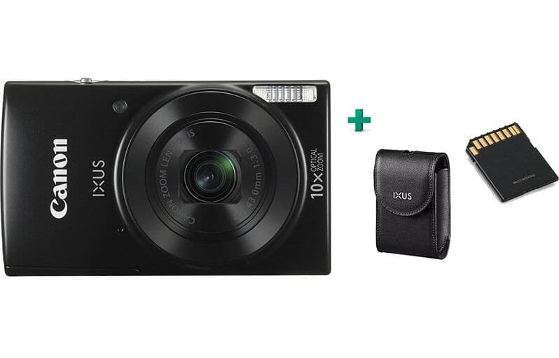 Canon IXUS 182 + Θήκη + Κάρτα SD 8GB 89€ - Public