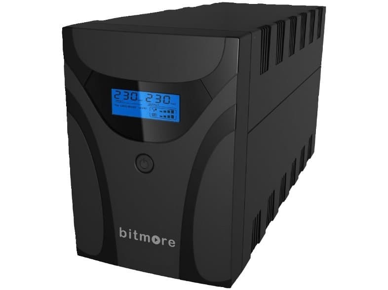 Bitmore U1200LCD UPS 1200VA/600W 95,90€ - Κωτσόβολος (newsletter)