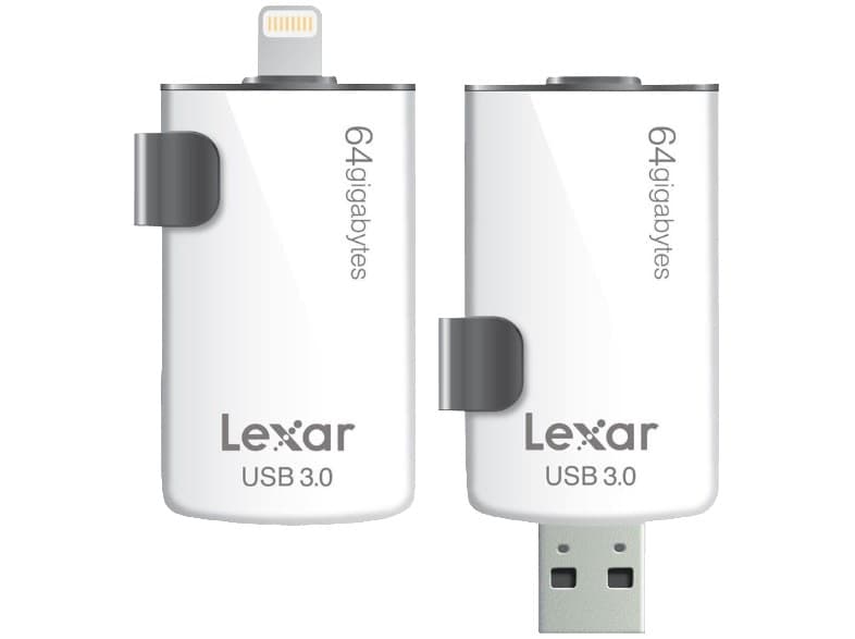 Lexar JumpDrive M20i 64GB USB 3.0 &amp; Lightning 49,90€ - Mediamarkt