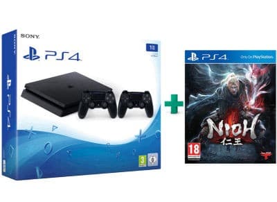 PS4 1TB + 2ο χειριστήριο + επιλογή από 30 παιχνίδια 299€ @Public