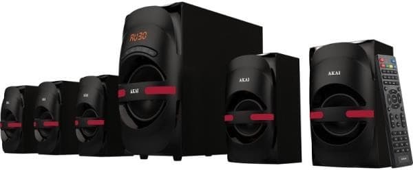 Akai HT014A-5086F 5.1 Active Hi-Fi USB/SD Card 81€ στο e-shop
