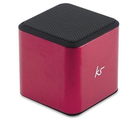 Kitsound Cube Pink Ηχείο με καλώδιο 3.5 mm 5,90€ από electroholic