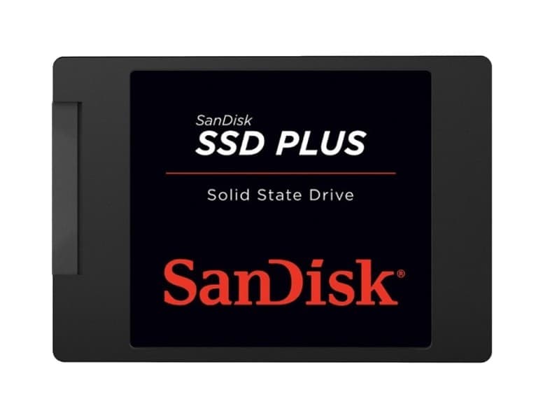 Sandisk SSD Plus 120GB (SDSSDA-120G-G26) 55€ - Mediamarkt